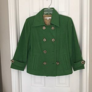 Cabi 3/4 Sleeve short Pea Coat